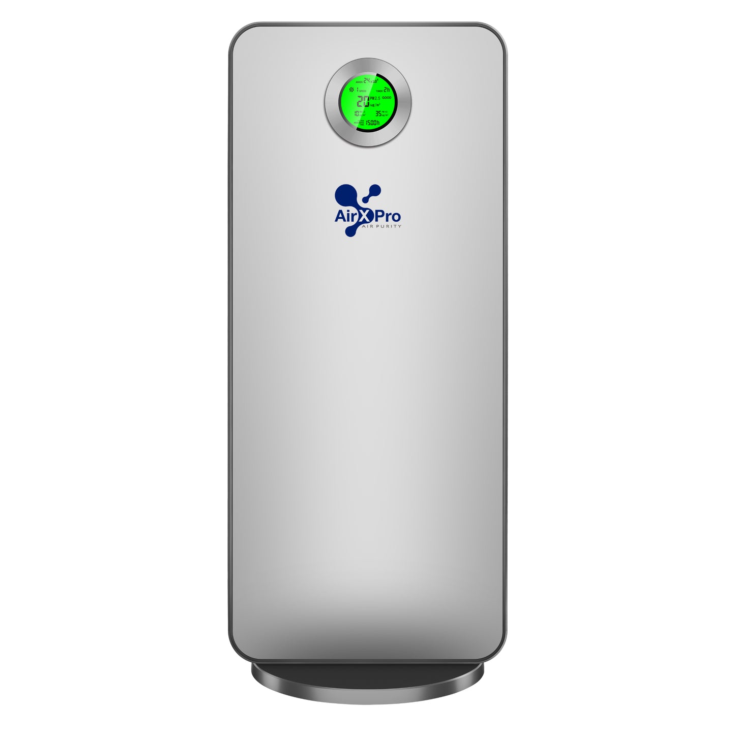 AirXPro air purifier on a white background