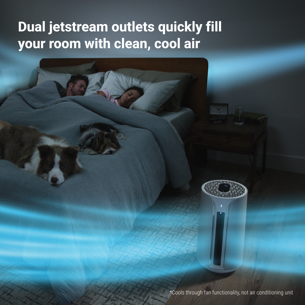 Blueair ComfortPure 3-in-1 Air Purifier, Heater & Fan