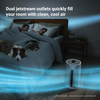 Blueair ComfortPure 3-in-1 Air Purifier, Heater & Fan