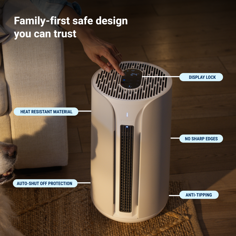 Blueair ComfortPure 3-in-1 Air Purifier, Heater & Fan